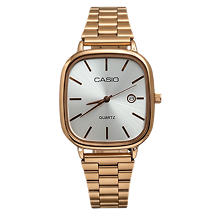 Montre Casio-Cadran Blanc Finition doré