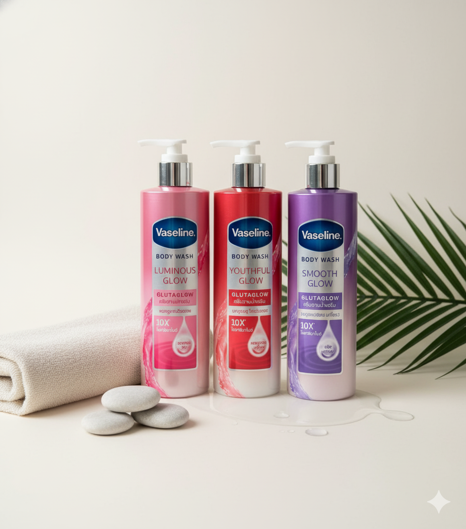 Gel douche Vaseline Body Wash – Douceur et Hydratation pour la Peau