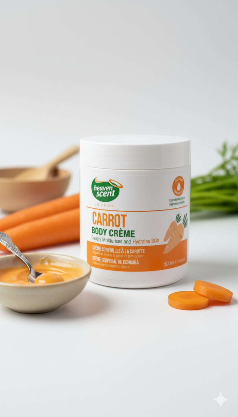 Crème Corporelle à la Carotte - Heaven Scent