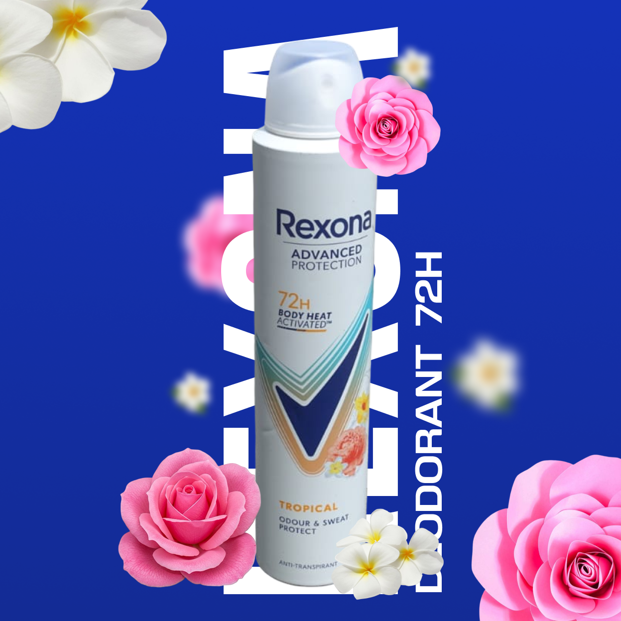 Déodorant Rexona Advanced Protection Tropical 72H