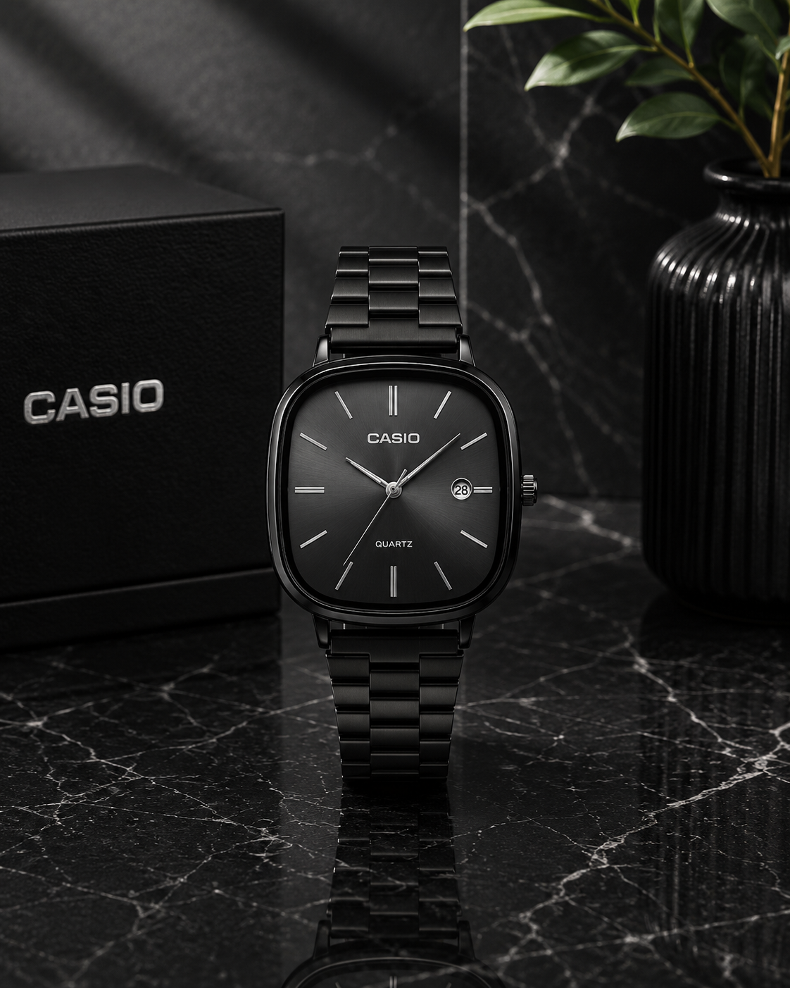 Montre Casio-Fond Noir