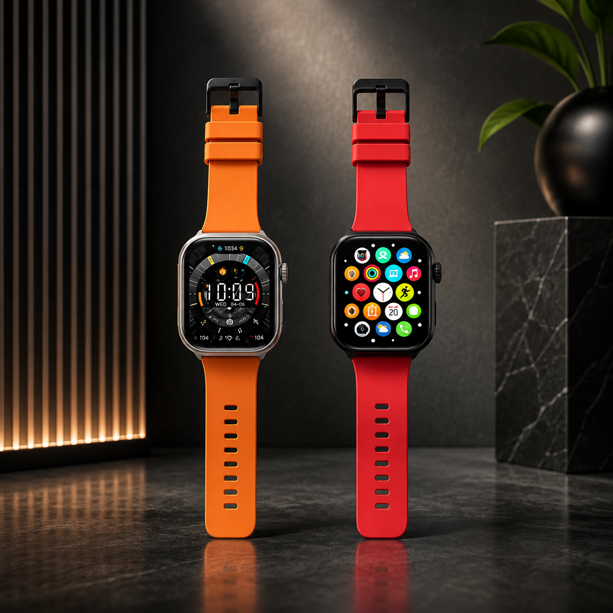 Montre Connectée Homme & Femme – Suivi Santé, Sport et Notifications