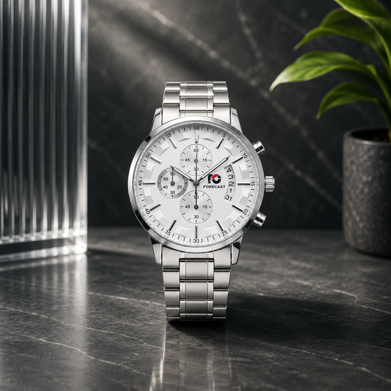 Montre Forecast - fond blanc